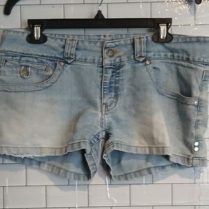 Hydraulic Distressed Denim Shorts Juniors Sz11/12